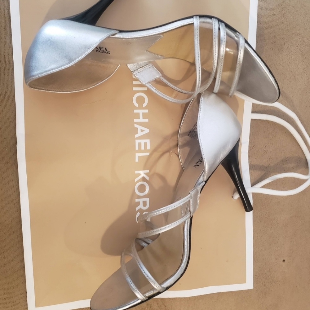 Michael kors Vero Cuoio Clear Heels